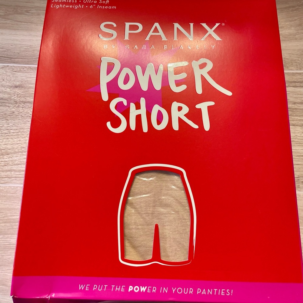 Spanx Soft Nude Power Short. Size 3X